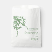 Sachets En Papier Elégante verdure Quinceañera (Devant)