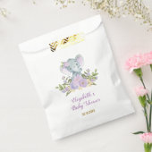 Sachets En Papier Eléphant mou / Aquarelle de lavande Floral (Scellé)
