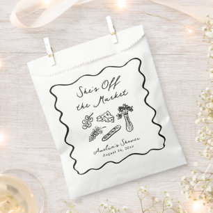 Sachets En Papier Elle est hors du marché Gras & Fantaisiste Dessin