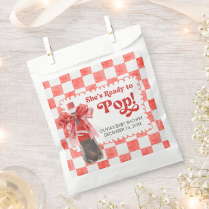 Sachets En Papier Elle est prête à faire Bébé Shower