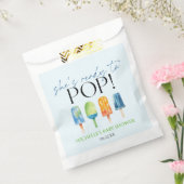 Sachets En Papier Elle est prête à pop ! Baby shower Popsicle (Scellé)