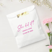 Sachets En Papier Elle l'a fait Graduation party bonbons faveurs (Scellé)