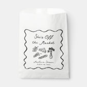 Sachets En Papier Elle n'est pas sur le marché Tiré à la main (Devant)