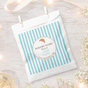Sachets En Papier Emballage de sac de produit de logo de boulangerie
