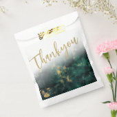 Sachets En Papier Emerald Green Marble Thankyou Favoriser le sac (Scellé)