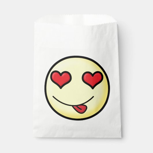 Sachets En Papier emoji clin d'œil (Devant)