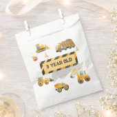 Sachets En Papier Enfants construction mignonne Anniversaire (Coupé)