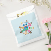 Sachets En Papier enfants du monde tenant la main (Scellé)