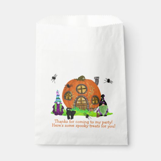 Sachets En Papier Enfants génies lunaires Halloween (Devant)