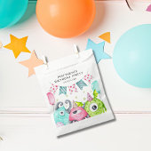 Sachets En Papier Enfants mignonnes monstres fête d'anniversaire