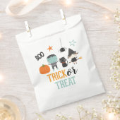 Sachets En Papier Enfants mignons Halloween Birthday Trick ou Treat  (Coupé)