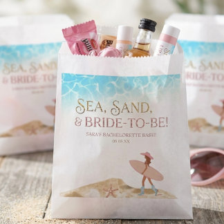 Sachets En Papier Enterrement de vie de jeune fille Cowgirl Côtière