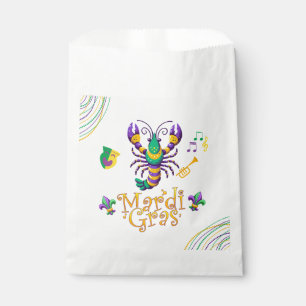 Sachets En Papier Épis/trompette/masque/fleur de lis Mardi Gras
