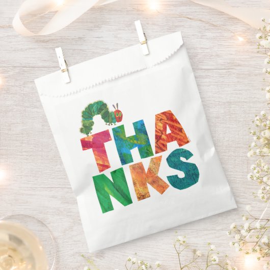 Sachets En Papier Eric Carle | Merci Caterpillar (Coupé)