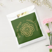 Sachets En Papier Erin Go Bragh Gold Celtic Shamrock (Scellé)