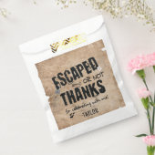 Sachets En Papier Escape Room Anniversaire Merci de fête (Scellé)