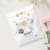 Sachets En Papier Espace Extérieur Anniversaire Galaxie Soleil Lune  (Scellé)