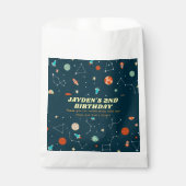 Sachets En Papier Espace extra-atmosphérique Rockets Planètes Merci  (Devant)