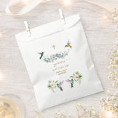 Sachets En Papier Espagnol Hibiscus rose Fleurs Eucalyptus Bautizo (Coupé)