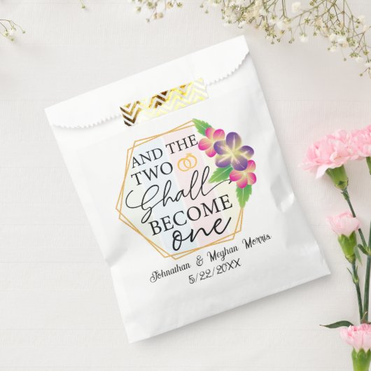 Sachets En Papier Et les deux deviendront une fête de fiançailles (Scellé)