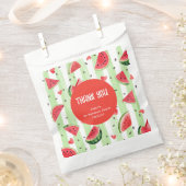 Sachets En Papier Eté Rouge pastèque, adorable mignonne fille Annive (Coupé)