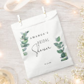 Sachets En Papier Eucalyptus - douche nuptiale (Coupé)