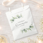 Sachets En Papier Eucalyptus Quinceanera 15e fête d'anniversaire (Coupé)