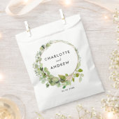 Sachets En Papier Eucalyptus simple et élégant  (Coupé)