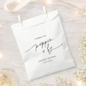 Sachets En Papier EVERLEIGH Popcorn Favoriser Merci pour Poppin By (Coupé)