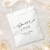 Sachets En Papier EVERLEIGH S'more Love Favoriser Sac (Coupé)