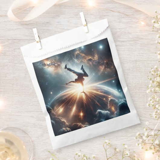 Sachets En Papier Explosion de rupture galactique dans l'espace prof (Coupé)