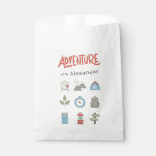 Sachets En Papier Extérieur Aventure Camping Fête Enfants