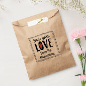 Sachets En Papier Fabriqué avec amour (Scellé)