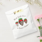 Sachets En Papier Fabriqué Avec Amour Chocolat Fraises Creutées (Scellé)