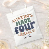 Sachets En Papier Fabriqué Pour Aventure 4e Anniversaire Favoriser S (Coupé)