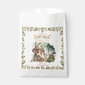 Sachets En Papier Fairy First Woodland Animaux Champignons 1er anniv (Devant)