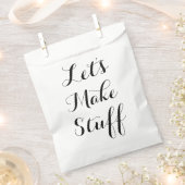 Sachets En Papier Faisons des trucs ・ Sac de fête pour l'artisanat (Coupé)