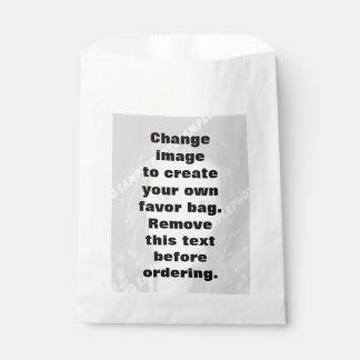 Sachets En Papier Faites votre propre photo modèle personnalisée