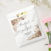 Sachets En Papier Fall Leaves Thanksgiving Dinner Favor Bags (Scellé)