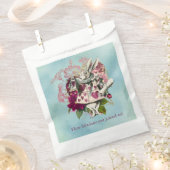 Sachets En Papier Fancy Wonderland White Rabbit Party (Coupé)