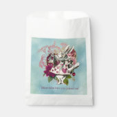 Sachets En Papier Fancy Wonderland White Rabbit Party (Devant)