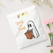 Sachets En Papier Fantôme d'Halloween classique avec sac à dos ou tr (Scellé)