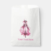 Sachets En Papier Fantôme rose (Devant)