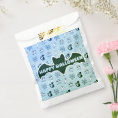 Sachets En Papier Fantôme, toiles d'araignées et chats noirs bleu (Scellé)