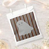 Sachets En Papier Fantômes de Halloween amusants et chics (Coupé)