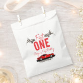 Sachets En Papier Fast One Race Car Boy 1ère fête d'anniversaire (Coupé)