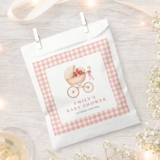 Sachets En Papier Faveur de Baby Shower Strawberry Berry Sweet
