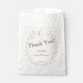 Sachets En Papier Faveur de Mariage Céleste (Devant)