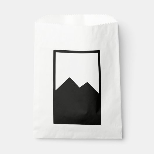 Sachets En Papier Favoriser le Modèle de sac (Devant)