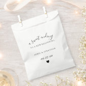 Sachets En Papier Favoriser le sac - Une fin douce (Coupé)